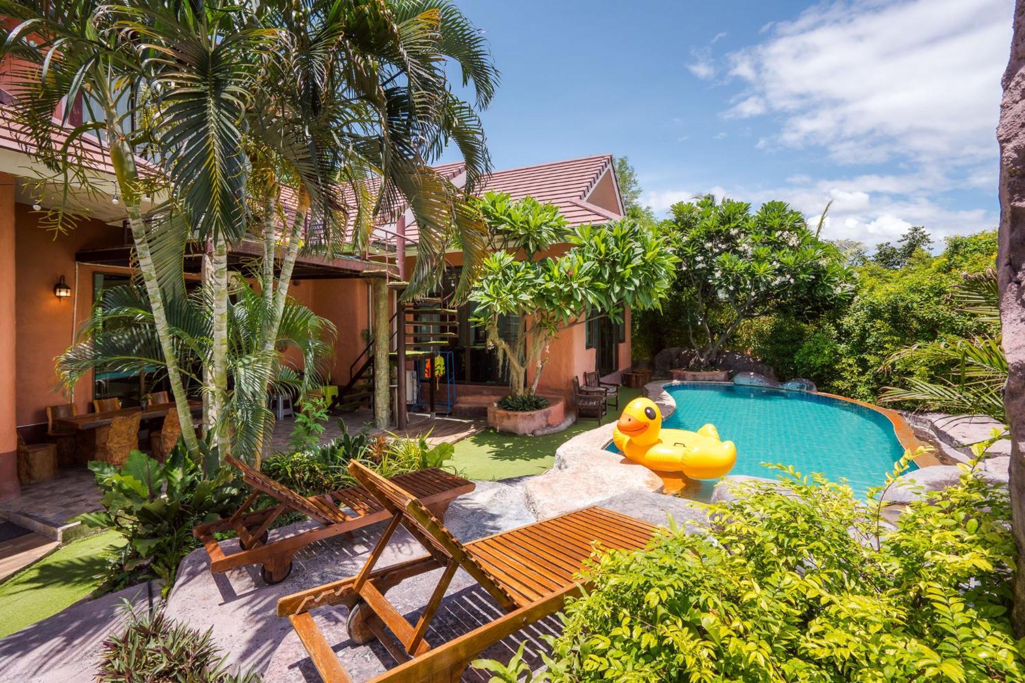 Huahin I-Din Poolvilla วิลล่ากลางธรรมชาติ วิวภูเขา เป็นส่วนตัว Exteriör bild